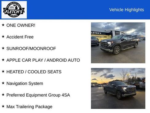 Used 2022 GMC Sierra 1500 SLT w/ SLT Premium Plus Package image 2