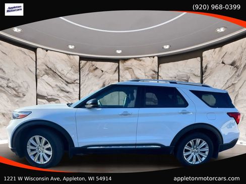 Used 2021 Ford Explorer Limited w/ Hybrid Equipment Group 310A AWD/4WD image 3