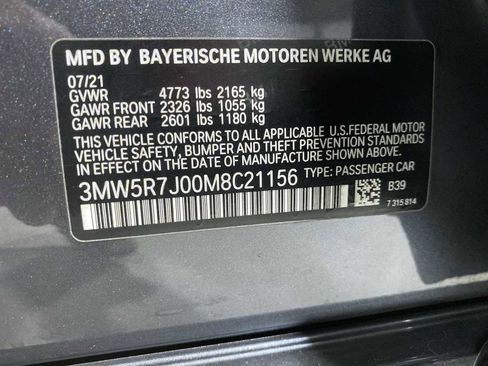 Used 2021 BMW 330i xDrive Sedan w/ Premium Package AWD/4WD image 21