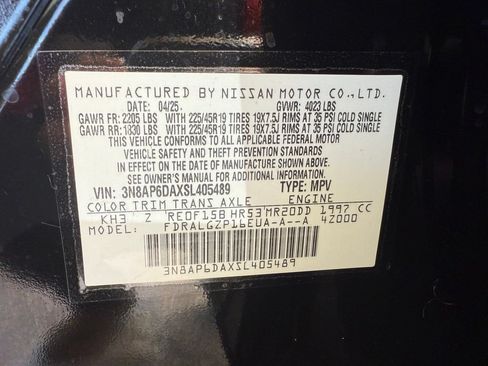 Used 2025 Nissan Kicks SR FWD image 57