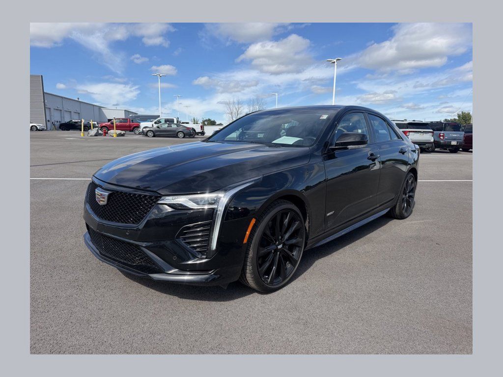 Used 2025 Cadillac CT4 V AWD/4WD image 1