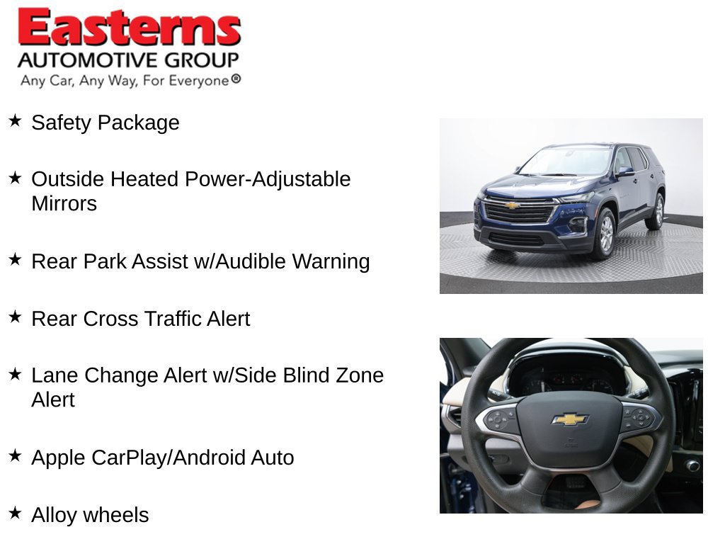 Used 2023 Chevrolet Traverse LS w/ Safety Package FWD image 12
