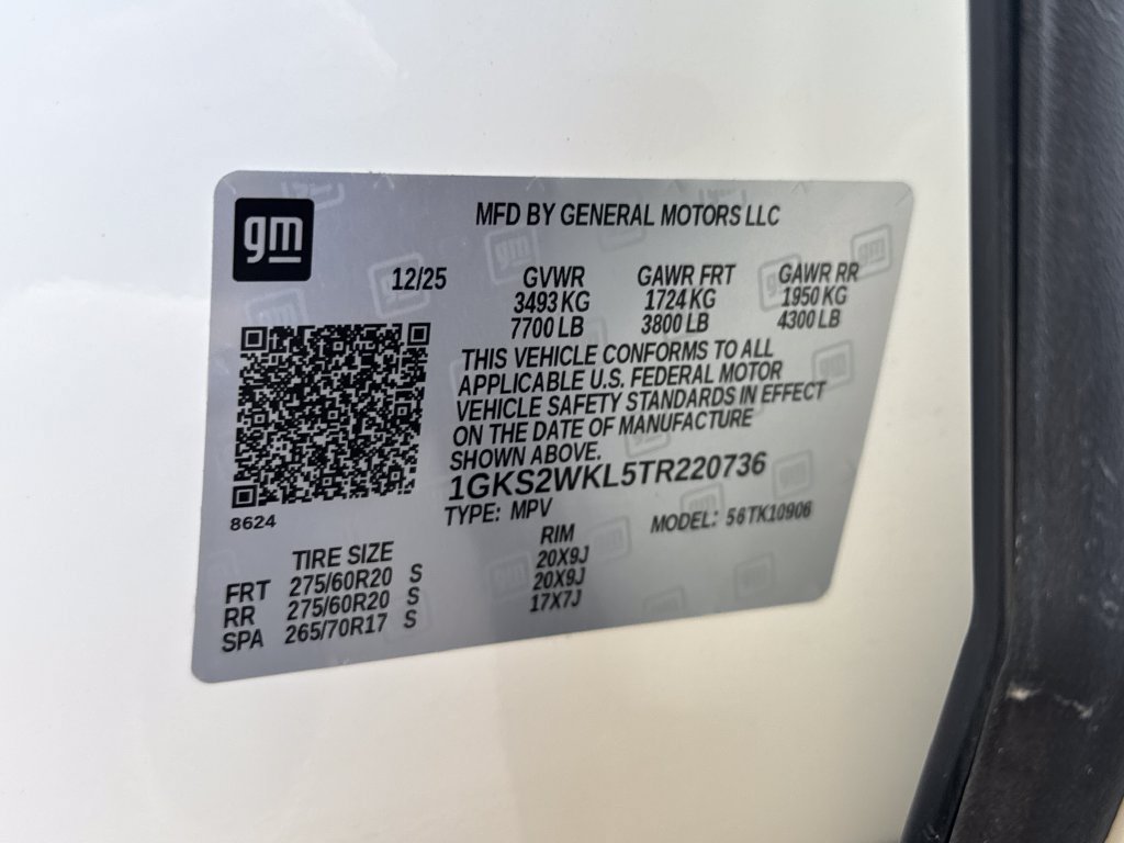 Used 2026 GMC Yukon XL AT4 Ultimate w/ LPO, Floor Liner Package AWD/4WD image 54