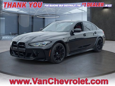 Used 2023 BMW M3 w/ Executive Package RWD image 1
