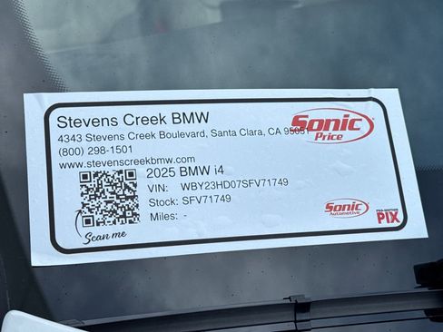 Used 2025 BMW i4 eDrive40 w/ Premium Package RWD image 20
