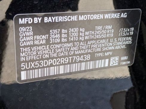 Used 2024 BMW X3 xDrive30i w/ Convenience Package AWD/4WD image 26
