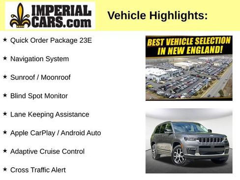 Used 2023 Jeep Grand Cherokee L Limited AWD/4WD image 8