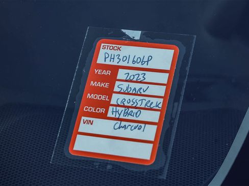 Used 2023 Subaru Crosstrek Hybrid w/ Moonroof Package w/Navigation image 26