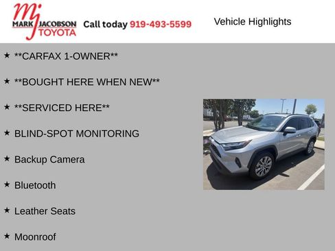 Used 2025 Toyota RAV4 XLE Premium w/ Weather Package FWD image 6