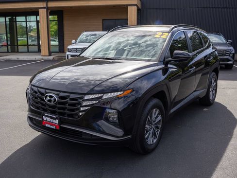 Used 2022 Hyundai Tucson Blue AWD/4WD image 3