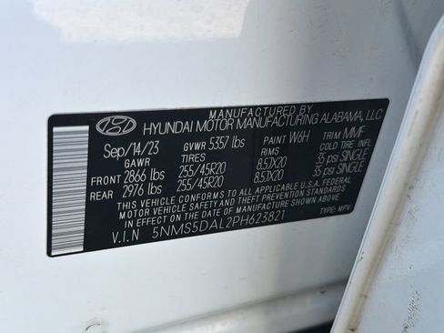 Certified 2023 Hyundai Santa Fe Calligraphy AWD/4WD image 40