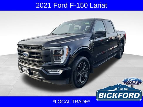 Used 2021 Ford F150 Lariat w/ Equipment Group 502A High image 1