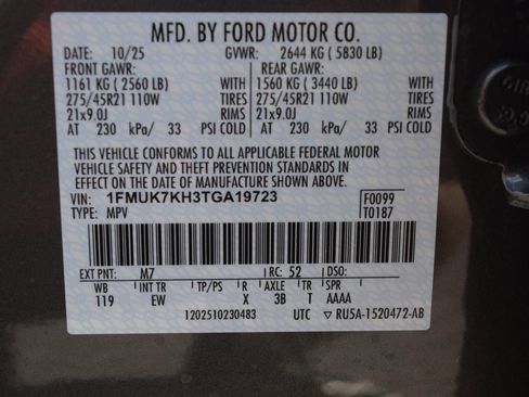 New 2026 Ford Explorer ST-Line w/ ST-Line Street Pack image 28