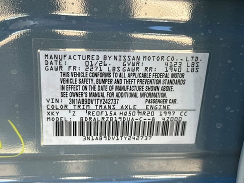 New 2026 Nissan Sentra SR w/ SR Premium Package image 21