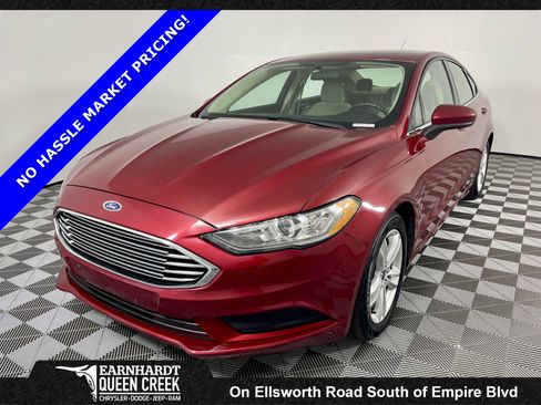 Used 2018 Ford Fusion SE w/ Fusion SE Technology Package image 1