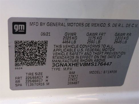 Certified 2021 Chevrolet Equinox LS image 33