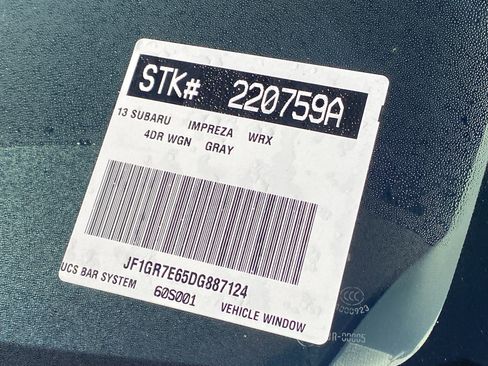Used 2013 Subaru Impreza WRX Hatchback image 9