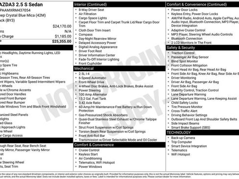 Certified 2024 MAZDA MAZDA3 s image 33