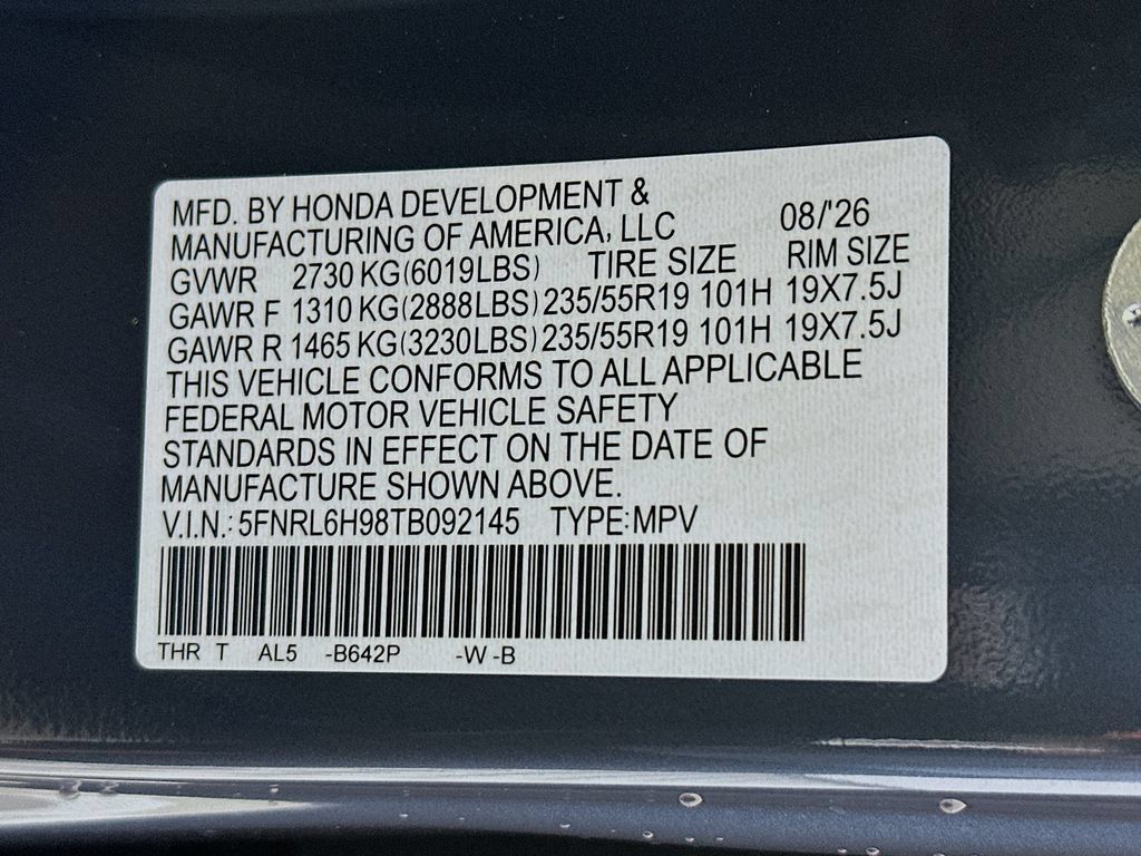 Used 2026 Honda Odyssey Elite image 28