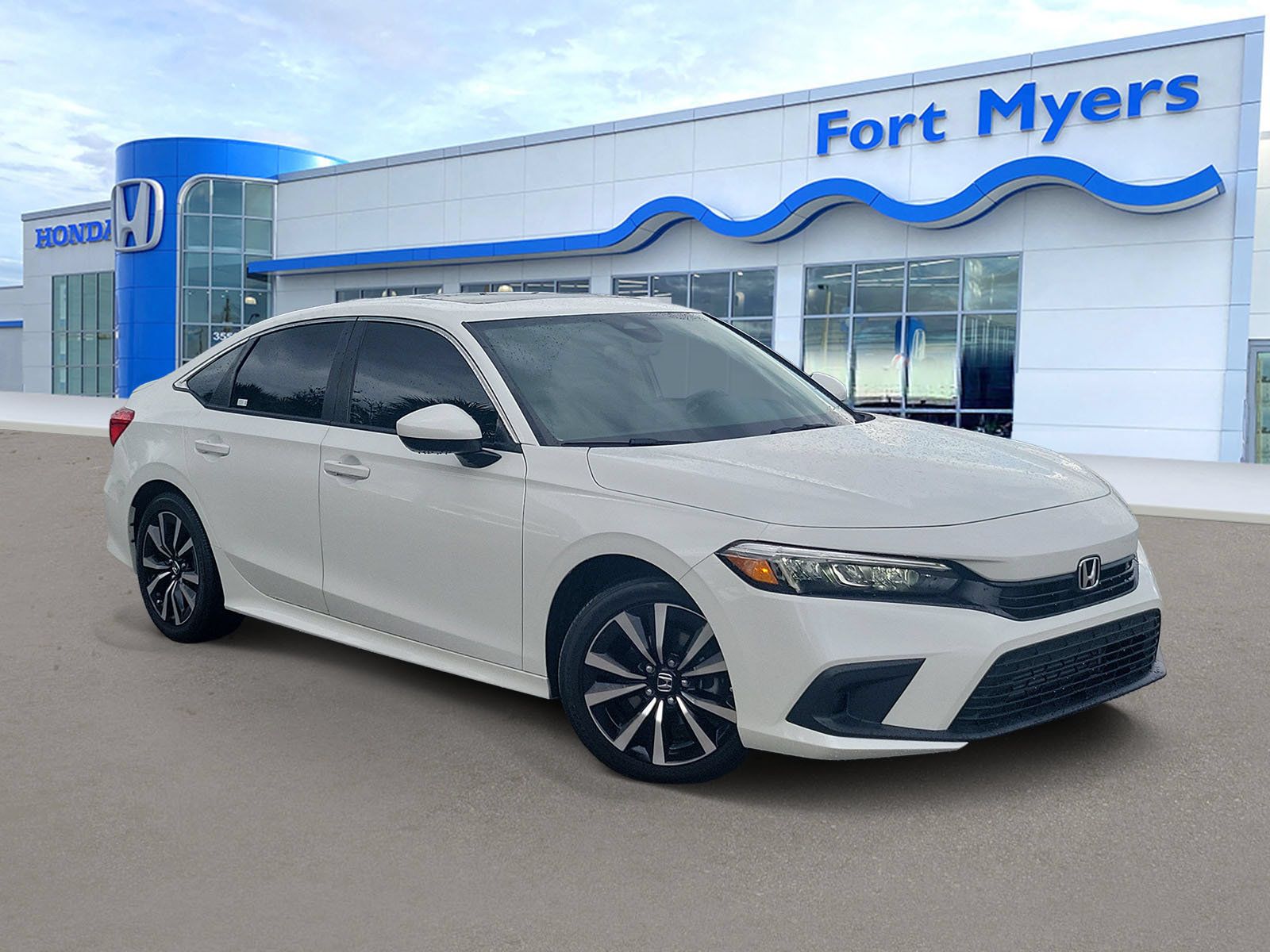 Used 2022 Honda Civic EX image 1
