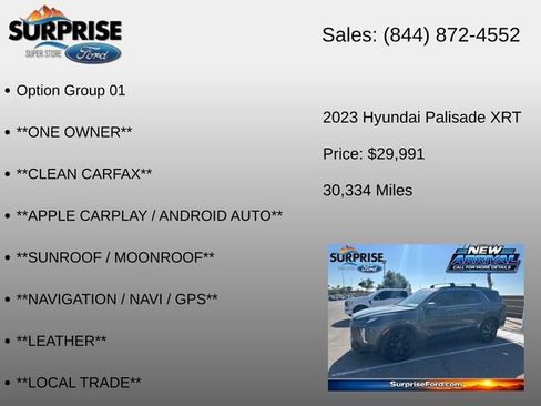Used 2023 Hyundai Palisade XRT FWD image 6