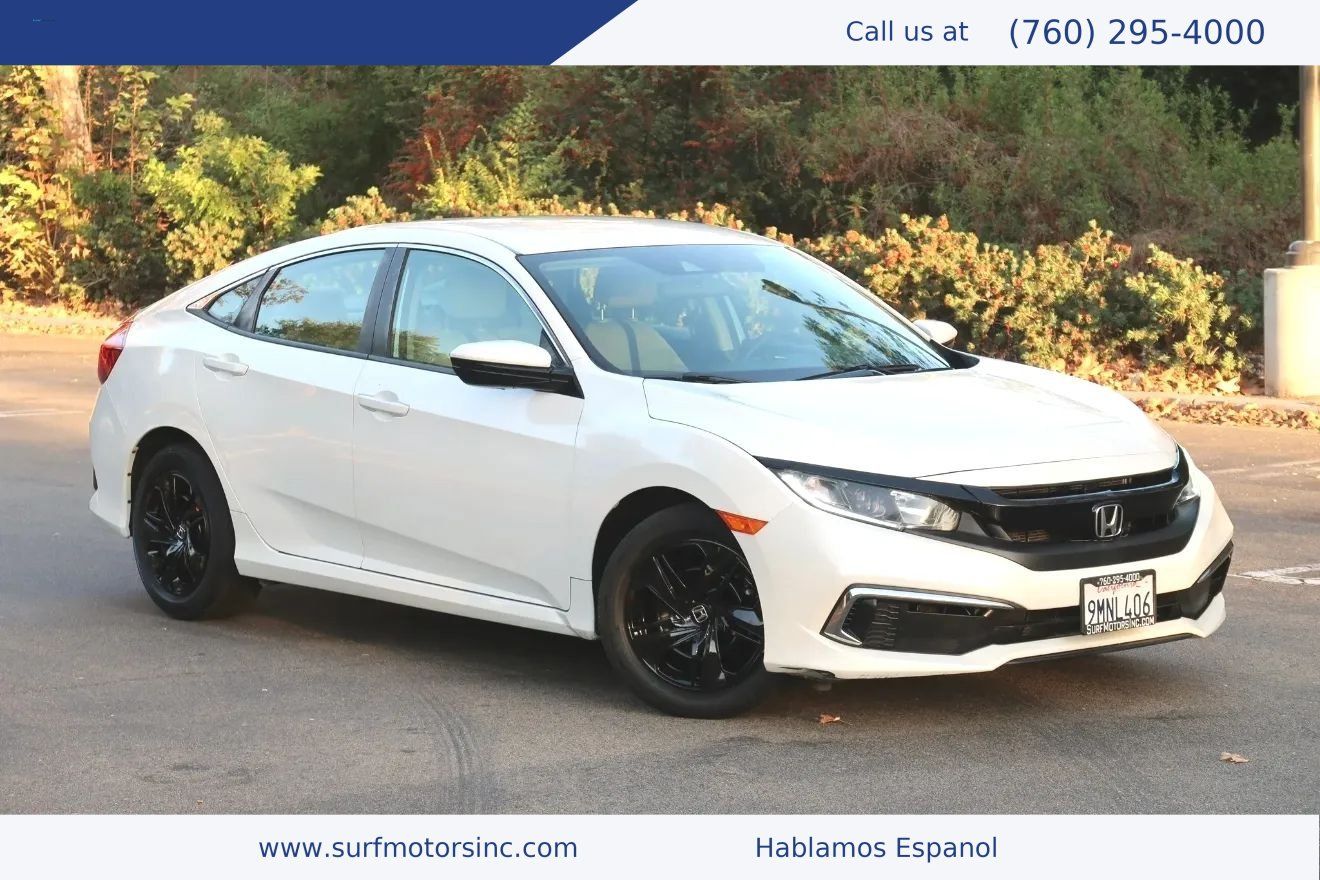 Used 2020 Honda Civic LX image 1