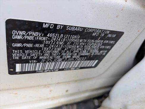 Used 2018 Subaru Forester 2.0XT Touring image 17