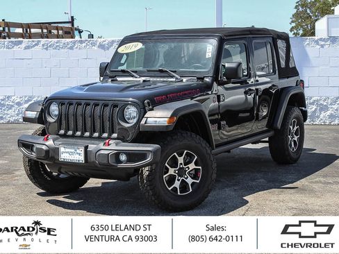 Used 2019 Jeep Wrangler Unlimited Rubicon w/ Cold Weather Group AWD/4WD image 1