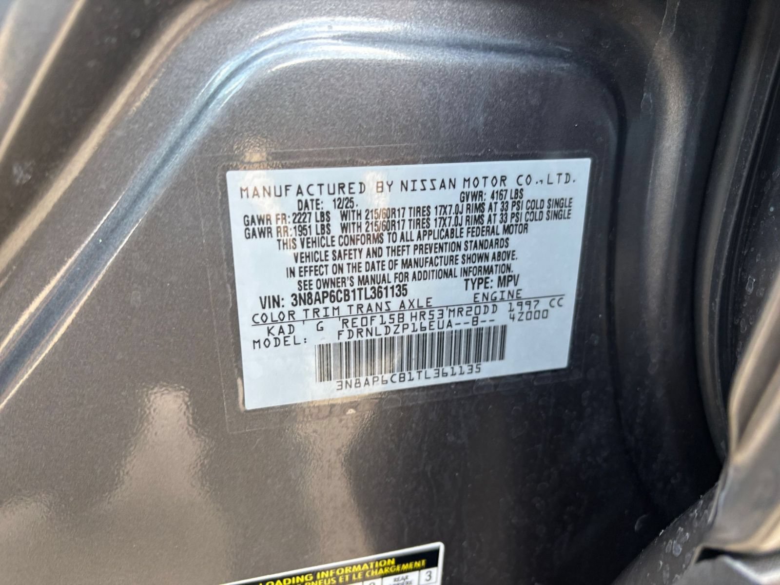 Used 2026 Nissan Kicks SV w/ Cold Weather Package AWD/4WD image 27
