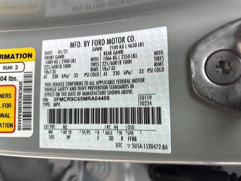 Certified 2021 Ford Bronco Sport Outer Banks w/ Outer Banks Package image 22