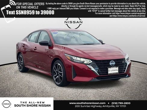 Certified 2025 Nissan Sentra SR w/ SR Premium Package image 1