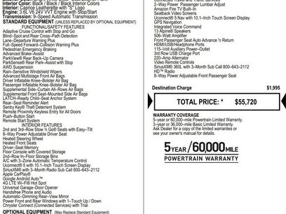 New 2026 Chrysler Pacifica Select