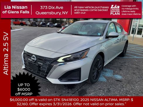 New 2025 Nissan Altima 2.5 SV w/ SV Special Edition Package image 8