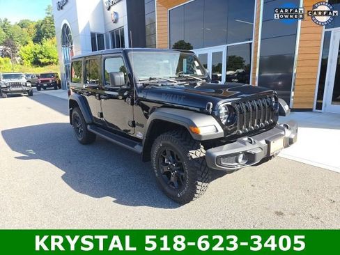 Certified 2021 Jeep Wrangler Unlimited Sport image 1