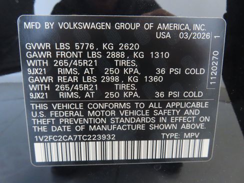 New 2026 Volkswagen Atlas Cross Sport SEL Premium R-Line AWD/4WD image 29