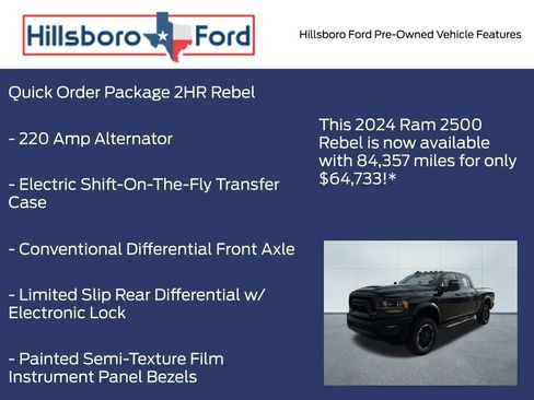 Used 2024 RAM 2500 Rebel w/ Safety Group AWD/4WD image 3