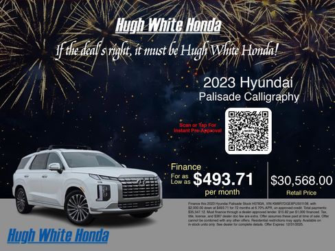 Used 2023 Hyundai Palisade Calligraphy image 3