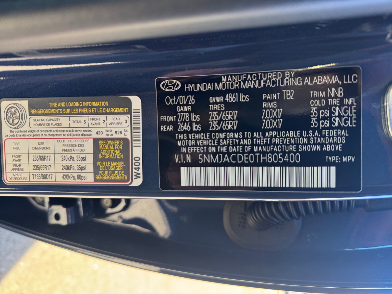 New 2026 Hyundai Tucson SE AWD/4WD image 26