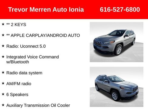 Used 2016 Jeep Cherokee Latitude w/ Cold Weather Group image 18