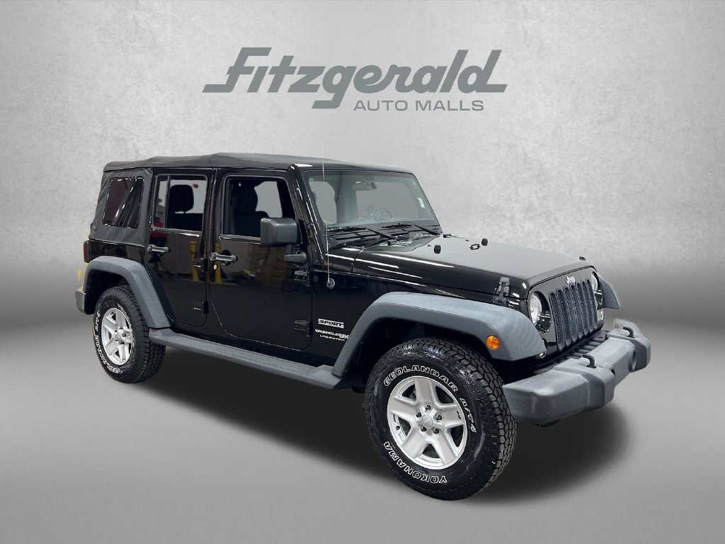 Used 2018 Jeep Wrangler Unlimited Sport w/ Connectivity Group AWD/4WD image 7