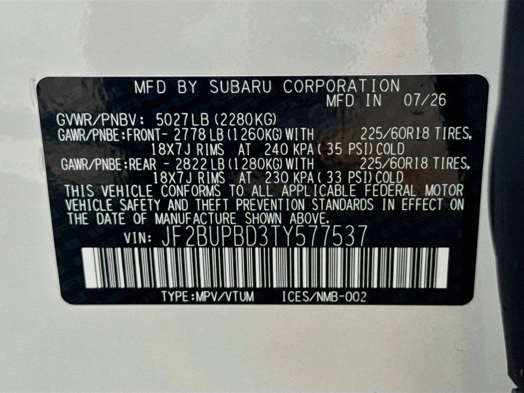 New 2026 Subaru Outback Premium AWD/4WD image 32
