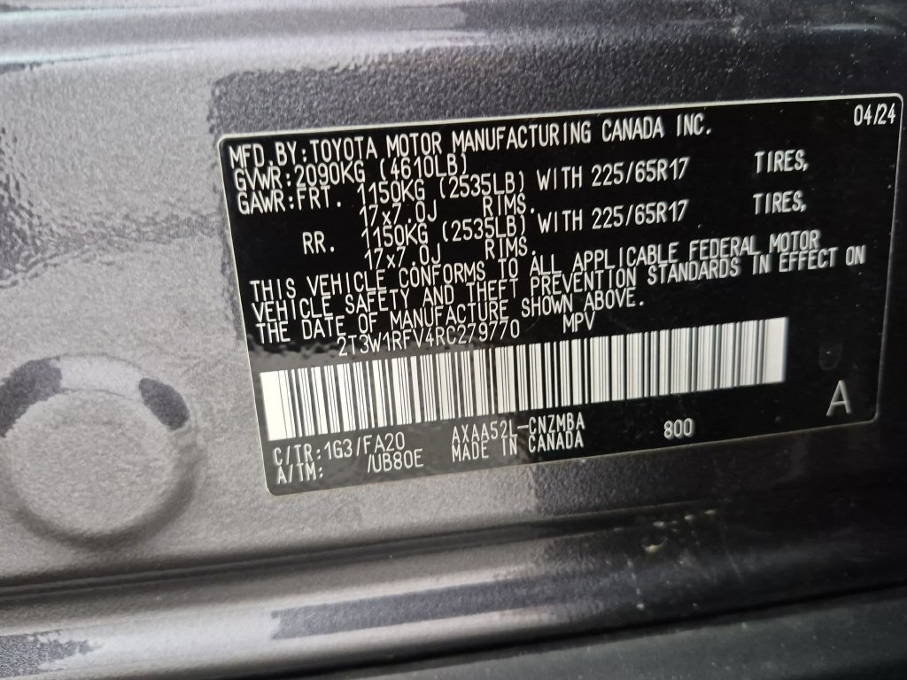 Used 2024 Toyota RAV4 XLE w/ Convenience Package FWD image 32