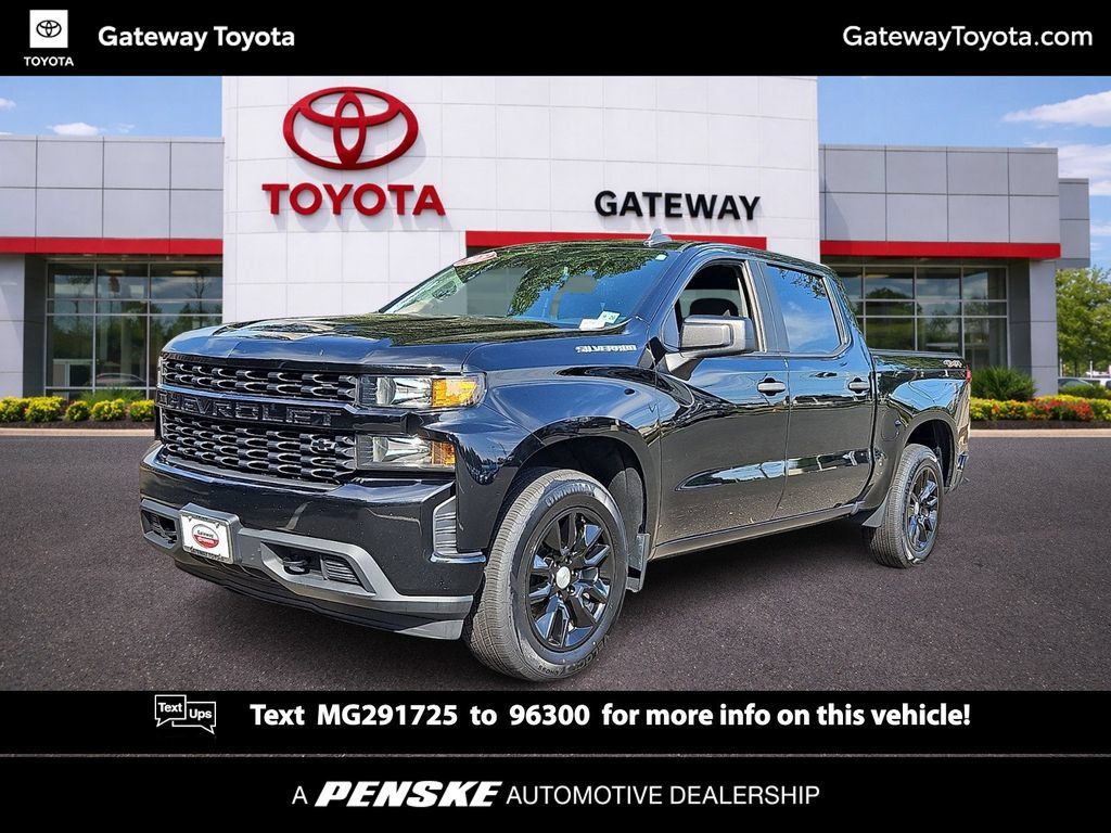Used 2021 Chevrolet Silverado 1500 Custom AWD/4WD image 1