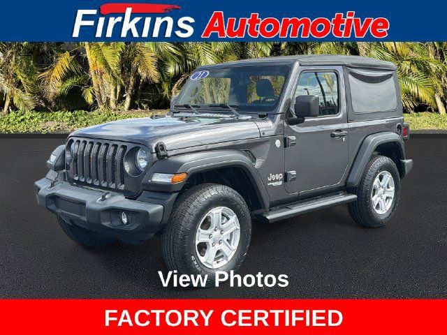 Used 2021 Jeep Wrangler Sport AWD/4WD image 1