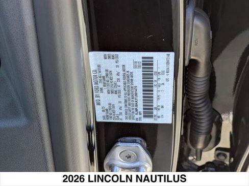 New 2026 Lincoln Nautilus Reserve w/ Jet Appearance Package image 15