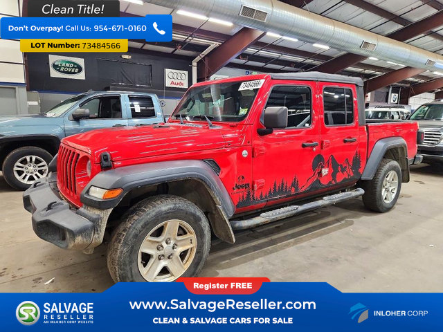 Used 2020 Jeep Gladiator Sport w/ Quick Order Package 24S AWD/4WD image 1