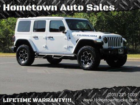 Used 2023 Jeep Wrangler Unlimited Rubicon 4xe w/ Cold Weather Group image 1