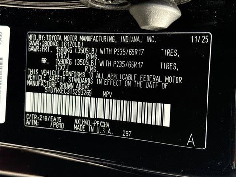 Certified 2026 Toyota Sienna XLE FWD image 27
