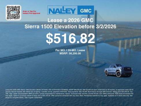 New 2026 GMC Sierra 1500 Elevation w/ Elevation Select Package image 3