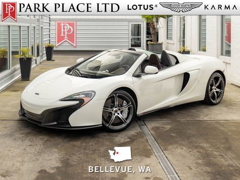 Used 2015 McLaren 650S Spider image 1